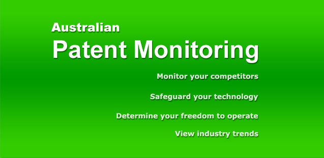 Australia Patents Monitoring