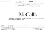 MCCALL'S