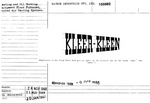 KLEER-KLEEN