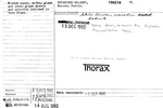 THORAX