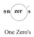 EN ZER S  ONE ZERO'S