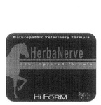 HERBANERVE NATUROPATHIC VETERINARY FORMULA NEW IMPROVED FORMULA HI FORM