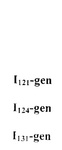 I121-GEN ; I124-GEN ; I131-GEN