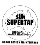 SUN SUPERTAP THERMAL WATER HEATING DORGE DESIGN MAINTENANCE