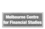 MELBOURNE CENTRE FOR FINANCIAL STUDIES