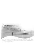 NEURAPAS BALANCE HAS CALMING, SOOTHING, HARMONISING EFFECTS
