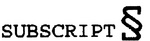 SUBSCRIPT SS
