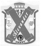 ALEXANDER VODKA ATHEN'S GREECE MADE IN THE OLD TRADITIONAL WAY SINCE 1895