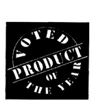 VOTED PRODUCT OF THE YEAR