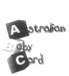 AUSTRALIAN BABY CARD