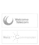 WELCOME TELECOM ; VOIZ COMMANDER