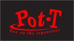 POT T PEN ON THE TYPEWRITER