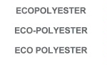ECOPOLYESTER ; ECO-POLYESTER ; ECO POLYESTER