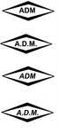 ADM ; A.D.M.