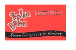 SALSA BABE SHOES FOR MOVERS & SHAKERS