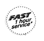 FAST 1 HOUR SERVICE