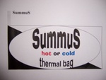 SUMMUS ; SUMMUS HOT OR COLD THERMAL BAG