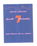 JEANS ORIGINAL FOR ALL 7 AUSTRALIA BEST PRODUCT FOR ALL MANKIND