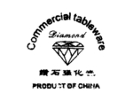 COMMERCIAL TABLEWARE DIAMOND PRODUCT OF CHINA