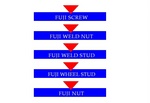 FUJI SCREW ; FUJI WELD NUT ; FUJI WELD STUD ; FUJI WHEEL STUD ; FUJI NUT