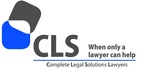 CLS WHEN ONLY A LAWYER CAN HELP COMPLETE LEGAL SOLUTIONS LAWYERS