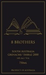 8 BROTHERS SOUTH AUSTRALIA GRENACHE/SHIRAZ 2000