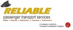 RELIABLE PASSENGER TRANSPORT SERVICES SAFETY HONESTY SATISFACTION ; TEAMWORK PERFORMANCE A COMPANY OWNED BY TRANSPORT INVESTMENT COMPANY ; RELIABLE PASSENGER TRANSPORT SERVICES SAFETY HONESTY SATISFACTION ; TEAMWORK PERFORMANCE ; RELIABLE PASSENGER TRANSP