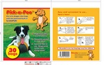 PICK-A-POO THE ONLY DOGGIE-DOO BAGS WITH THE PATENTED BUILT IN SCOOPER!