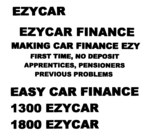 EZYCAR EZYCAR FINANCE MAKING CAR FINANCE EZY FIRST TIME, NO DEPOSIT APPRENTICES, PENSIONERS PREVIOUS PROBLEMS EASY CAR FINANCE 1300 EZYCAR 1800 EZYCAR