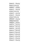 SMART SURG ; SMARTSURG ; SMART.SURG ; SMART'SURG
