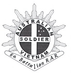 AUSTRALIAN SOLDIER VIETNAM 6TH BATTALION RAR