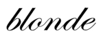 BLONDE