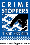 CRIME STOPPERS 1 800 333 000 WWW.CRIMESTOPPERS.COM.AU