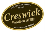 CRESWICK WOOLLEN MILLS AUSTRALIAN WOOL EST 1947 AUSTRALIAN MADE