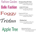 FASHION GARDEN BELLE FASHION FOGGY TRISTAN APPLE TREE