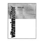 GLACEAU VITAMIN WATER RESCUE