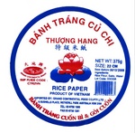 BANH TRANG CU CHI THUONG HANG RICE PAPER BANH TRANG CUON BI & GOI CUON ; GRAND CONTINENTAL BRAND