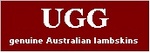 UGG GENUINE AUSTRALIAN LAMBSKINS