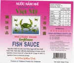 VIET MY NINE CRABS BRAND FISH SAUCE NUOC NAM NHI THUONG HANG