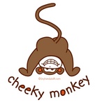 CHEEKY MONKEY TINYHANDSTALK.COM