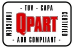 QPART - TUV - CAPA - ADR COMPLIANT - THATCHEM CERTIFIED
