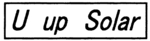 U UP SOLAR