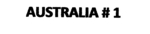 AUSTRALIA #1