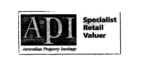 API AUSTRALIAN PROPERTY INSTITUTE SPECIALIST RETAIL VALUER
