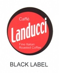 CAFFE LANDUCCI FINE ITALIAN ROASTED COFFEE BLACK LABEL