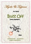 MYRTLE & TUPPENCE FOR FAMILY BUZZ OFF INSECT REPELLENT CHEMICAL-FREE ALL NATURAL. ORGANIC INGREDIENTS.