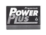 PREMIUM POWER PLUS HEAVY DUTY AUTOMOTIVE BATTERY RECYCLABLE LEAD