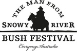THE MAN FROM SNOWY RIVER BUSH FESTIVAL CORRYONG AUSTRALIA