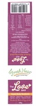 THE LOVE BAR SWEET NUT GOODNESS FRESH NESS FRESH'N FUNKY FOOD
