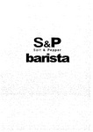 S&P SALT & PEPPER BARISTA